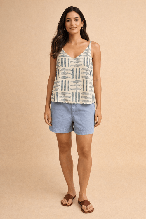 REGATA SARDINHA AZUL